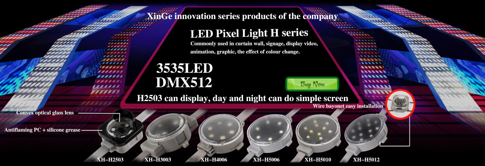 Qualität LED-Pixel-Licht usine