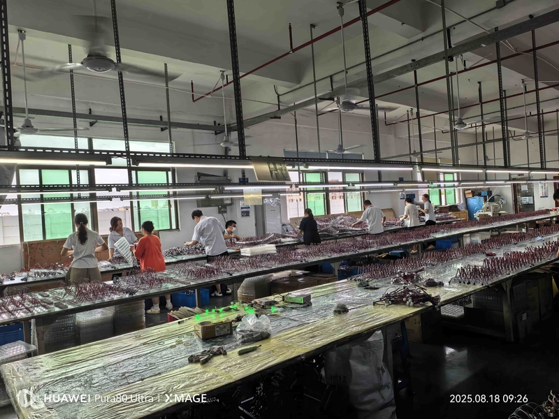 Shenzhen Xinhe Lighting Optoelectronics Co., Ltd. manufacturer production line