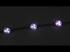 IP67 12V Dauerhafte Weihnachts- und Feiertags-Außenpunktbeleuchtung 30mm LED SMD3535 RGB LED Pixel Punktbeleuchtung