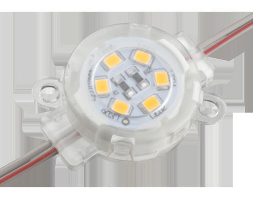 Outdoor Single Color 30mm LED Point Light  IP67 Waterproof 0.6W 12V 30mm PC Body