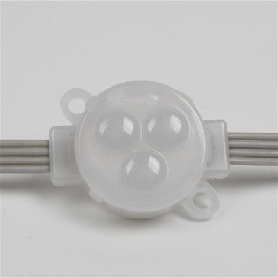 30mm DC12V 0.75W Waterproof LED Point Light With IP67 RGB SMD3535