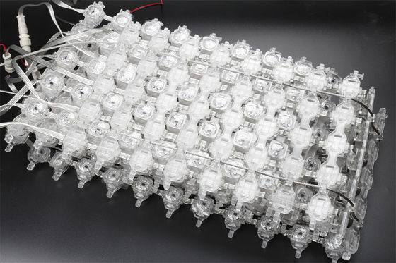 SMD5050 DMX512 Control LED Point Light Source Mesh Screen for Outdoor Advertising