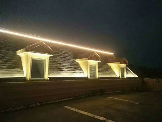 Aluminum Lamp Body 48W LED Wall Washer  with Double-Angle Lens for Landscape IP67 Rating