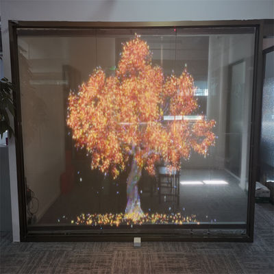Bright LED Transparent Screen Glass Window P6.25 P8 P10 Indoor LED Film Display