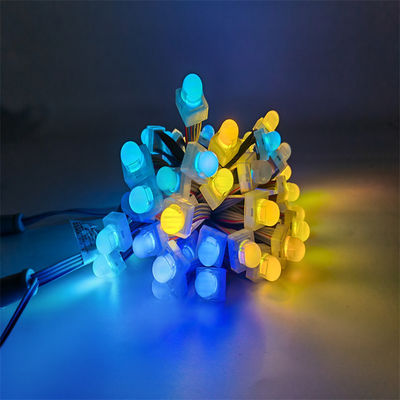 Customizable 12mm DC12V 0.3W Square LED Pixel Module Light for Different Colors