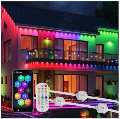 hot sell Christmas Multi Colour rgbw Outdoor Lights Waterproof led pixel Point Light string