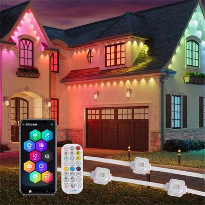 Outdoor magic RGB SMD5050 1.5W DC24V Operating Voltage Smart home pixel eave lights