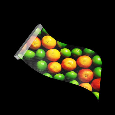 Nova Ultrathin Business Transparent Glass Adhesive LED Screen with 16bit Gray Scale