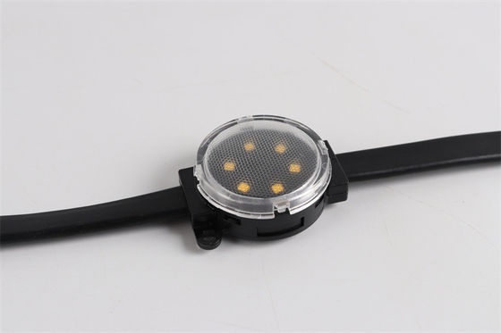 High Brightness Landscape Lighting Point Lights for Outdoor 1.5W RGB Christmas 24V Aluminum Channel Profile Track 50mm IP67 Waterproof