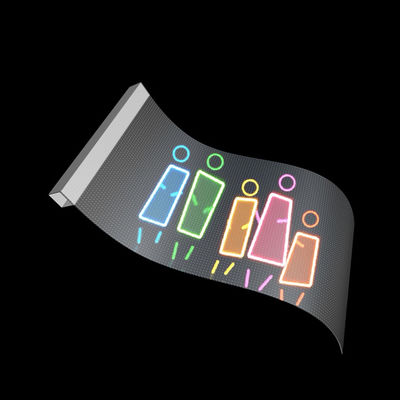 High Brightness Advertising See-through Video Wall LED Display Panel for Window Glass Transparent Screen