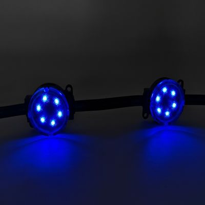 24V Smart RGB LED Pixel Lights Christmas Navidad Outdoor Holiday Lights P67 PC Body Permanent Holiday