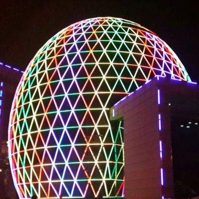 Led Pixel Point Lights Customizable Multiple Colors Holiday Lights 30mm Waterproof Addressable RGB  Aluminum Profile Light