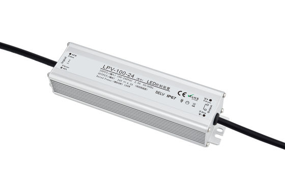 High Efficiency LED Power Supply 100W 120W 12V 24V IP67 Constant Voltage  Led Driver for Led Display
