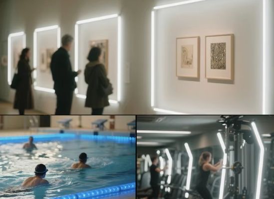 Premium 24V LED Strip Lights Flexible Waterproof IP65 LED Tape Lighting for Building Facade Signage Event Stage