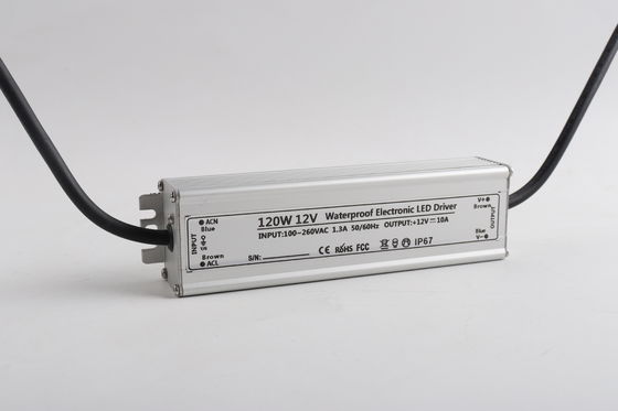 Outdoor Waterproof Ultra-Thin DC12V 120W Linear Power Supply LED Light Strips Driver with High Energy Transfer Efficiency AC-DC