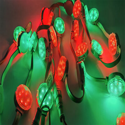 40mm Smart Addressable LED Pixel Light IP67 Waterproof High Brightness for Outdoor Facade and Media Wall