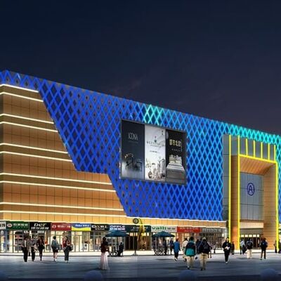 30mmLED Pixel Point Light RGBW DMX512 Programmable IP67 Waterproof 12V LED Dot Light for Building Facade Landscape Decor