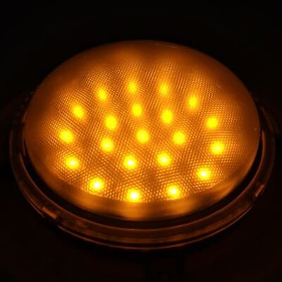  IP67 Waterproof 100mm DC24V SMD3535 LED Point Light PC Material  Flexible Lighting 
