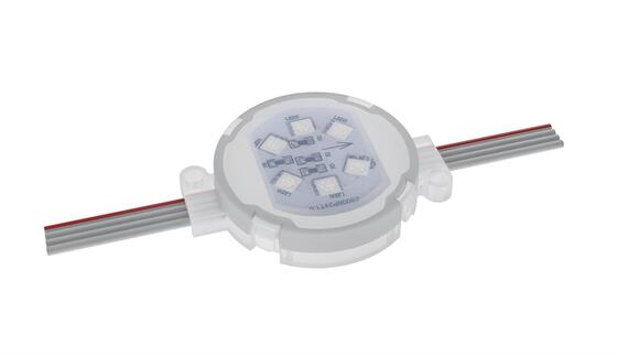 50mm RGB Full Color IP67 Waterproof LED Point Light Durable PC Housing Atmosphere Lighting For DJ Stage Show And Scene Decoration