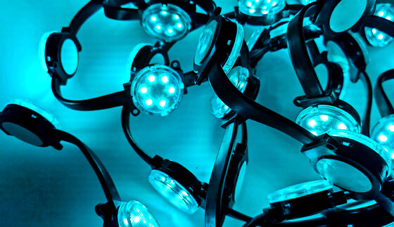 IP67 Waterproof DC48V RGBW LED Point Lights SMD3535 PC Material For Outdoor Building Facade