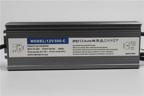 400W LED Switching Power Supply IP67 24V 12V DC Waterproof Power Supply For LED Strip