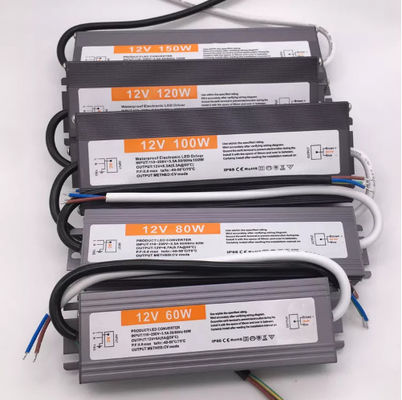 IP67 Ultra Thin LED Switching Power Supply 12V 24V Constant Voltage 5A - 30A 60W - 400W