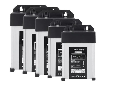 Hochwirksamkeit 12V 24V für LED-Laufstromversorgung im Außenbereich mit Kurzschlussschutz AC DC für Beleuchtungsprojekte