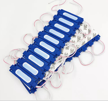 Einspritzungs-Modul 2W DCs 12V LED PFEILER LED Linse freien Raumes PVCs IP65 Modul für die Werbung des Kastens