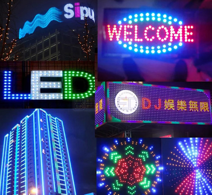 Kugel-Art IP67 imprägniern 12MM LED Pixel farbenreichen RGB einzeln zugänglich