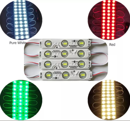 Modul-Ketten DCs 12V 1.5W LED imprägniern 3 Modul LED IP65 SMD 5730 LED für Signage-Leuchtkasten