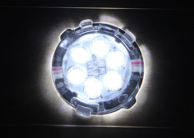 Grün 30mm IP67 6 führte Pixel-Ketten-Lichter DC24V 0.6W mit Taiwan Epistar