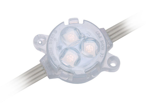 30mm 12V IP67 wasserdichtes LED-Punktlicht mit 120-Grad-Strahlwinkel aus PC-Material