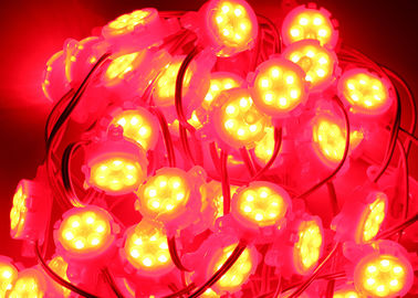 Rotes Epistar 30mm LED Zeichen-Modul im Freien 100LM/W des Punkt-Licht-5730 LED