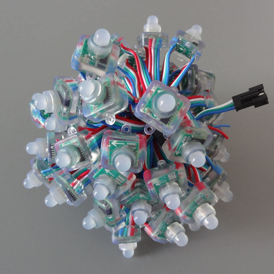 WS2811 des Quadrat-LED Schutz Pixel-des Licht-5V 12V 6898 Chip Full Silicon Glue Waterproof