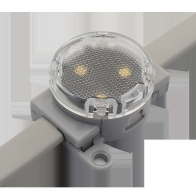Kundengebundene helle 0.6W 12V 30mm einzelne Farbe SMD3535 IP67 LED Punkt-im Freien