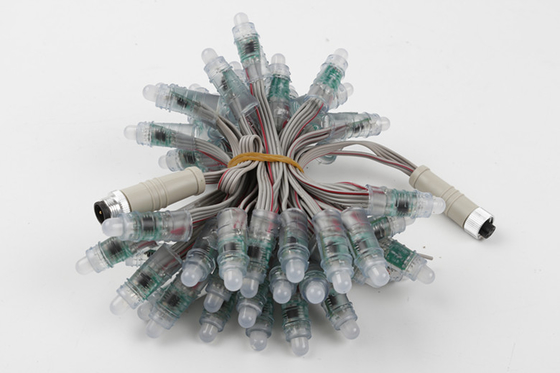 12mm RGB LED Pixel-Licht im Freien wasserdichtes IP67 0.3W 12V