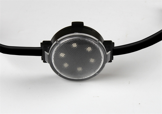 Wasserdichtes dekoratives geführtes Pixel-Licht im Freien IP67 des LED-Punkt-Licht-DC24V 1.5W 40mm RGB SMD3535