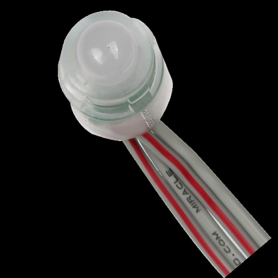 Pixel-Licht wasserdichtes 12MM im Freien 0.3W DC5V TTL6898 RGB IP67 LED