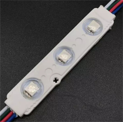 Wasserdichtes 65*16MM LED Beleuchtungs-Modul 0.72W SMD2835 DC12V Wunder-Beans IP65 RGB