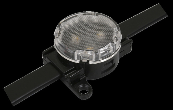 Wasserdichter LED Punkt helles DC24V 0.75W 30mm SMD3535 DMX512 IP67 Smart RGB