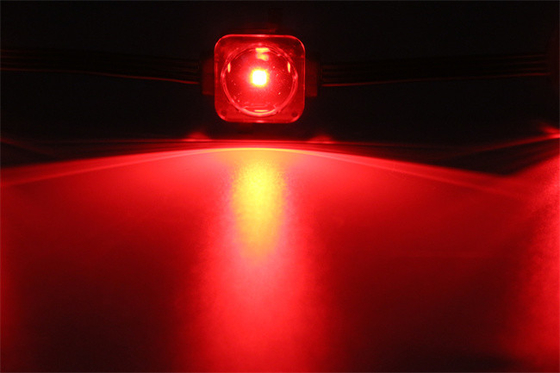 Wasserdichtes LED Punkt-Licht 25mm SMD3535 DMX512 IP67 DC12V 0.75W RGBW