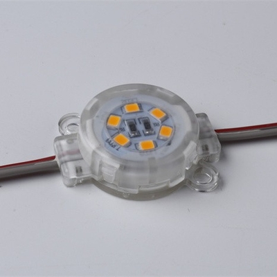 Einzelnes Licht IP67 0.6W Smd2835 DMX512 DC12V 30mm Farbdes punkt-LED im Freien