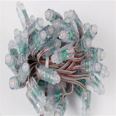 Einzelne Farbe führte Pixel-Licht 0.12W DC IP67 F5 wasserdichtes DC12V, das im Freien 9mm helles führte