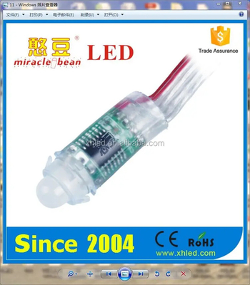 DC5V 12mm wasserdichtes LED Pixel LED des Pixel-Licht-WS28110.3W RGB mit Profiqualität