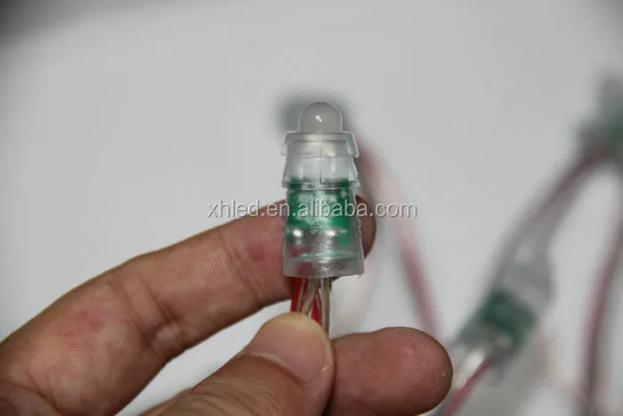 wasserdichtes 12mm WS2811 0.3W Licht pixe volle Farben 5V IP67 LED im Freien mit Profiqualität