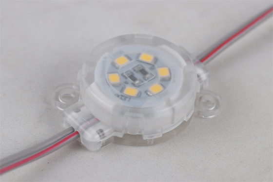 Licht-Punkt 0.6W DC12V imprägniern einzelner Farbeled IP67 30mm