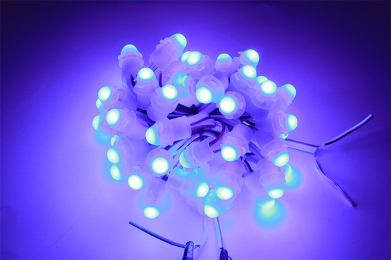12 mm Durchmesser DMX512 Vollfarbiges wasserdichtes LED-Pixellicht DC5V LED-Licht