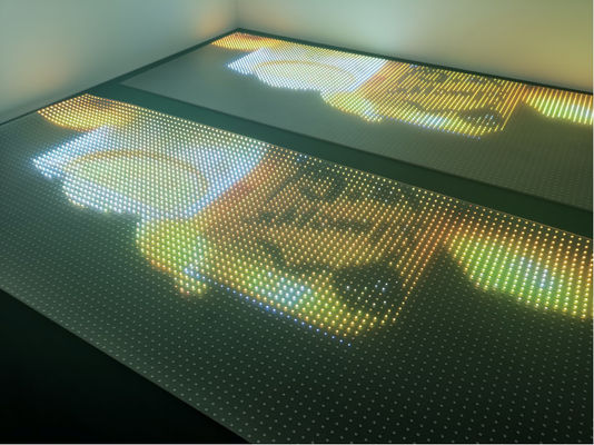 Ultra dünne transparente LED-Anzeige Außen transparente LED-Bildschirm für Schaufenster