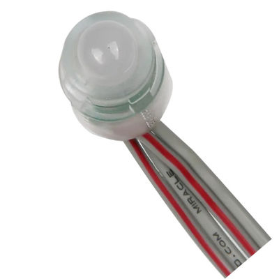 Einfarbige LED-Pixelleuchten 0,2 W DC12V IP67 9mm Außenwasserdicht Werbe-Pixelleuchten