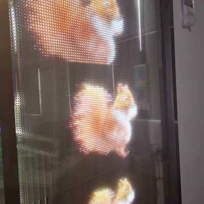 P8 Innenraum Smart Crystal Mesh Kleber Ultra Dünn Flexible Transparente Display Panel Modul LED Film Pantalla Bildschirm für
